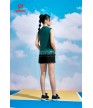 Bộ Thể Thao Nữ ACB-5159 Lục bảo phối vàng