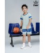 Bộ thể thao trẻ em TCB-1021 Xanh mint phối xanh cổ vịt