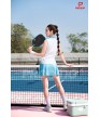 Áo thể thao nữ AC-3827 Trắng phối xanh ngọc