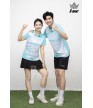 Áo thể thao Nam MC-9135 Xanh ngọc phối trắng