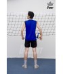 Áo thể thao nam MC-9121 Navy phối xanh bích