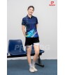 Áo thể thao nữ AC-3839 Navy phối trắng