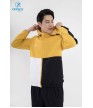Áo Gió Thể Thao Nam DONEX Prillante MDE-258 Vàng Phối Đen