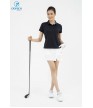 Áo thể thao nữ AC-3676 đen phối ghi