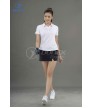 Áo thể thao nữ AC-3698 Trắng phối đen
