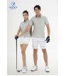 Áo thể thao nữ AC-3698 Ghi sáng phối đen