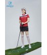 Áo thể thao nữ AC-3814 Đỏ phối trắng