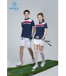 Áo thể thao nữ AC-3814 Navy phối trắng