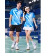 Áo thể thao nữ AC-3872-02-01 Xanh copan phối trắng