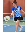 Áo thể thao nữ AC-3872-04-01 Xanh bích phối trắng