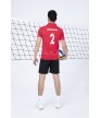 Bộ thể thao nam MCB 6136-07-08 Đỏ in Đen