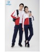 Quần Gió Thể Thao Nam DONEX Prillante MD-658 Navy Phối Trắng