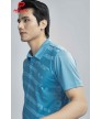 Áo thể thao nam MC-9101 Xanh ngọc phối xanh ngọc
