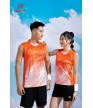 Bộ Thể Thao Nữ ACB-5159 Cam phối trắng