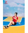 Bộ Thể Thao Nữ ACB-5161 Đỏ phối vàng