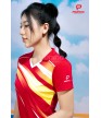 Bộ Thể Thao Nữ ACB-5161 Đỏ phối vàng