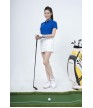 Váy thể thao Golf nữ ASC-896-01-08 Trắng phối đen