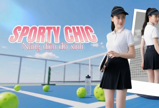NÀNG DIỆN ĐỒ XINH CHUẨN SPORTY CHIC