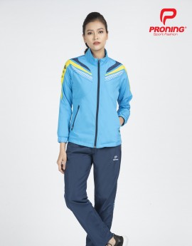 Quần gió nữ AD-543 - Navy phối xanh copan