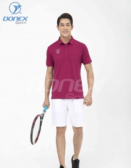 Áo thể thao nam MC-9058-14 Đỏ đô phối ghi