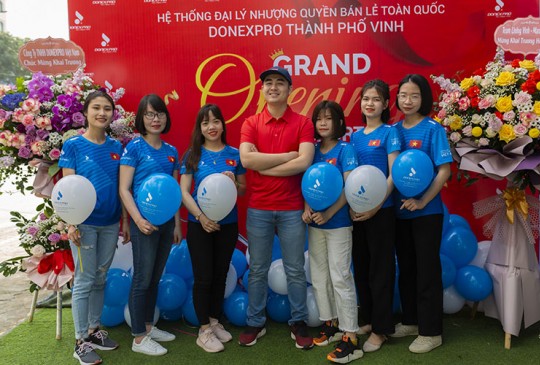 Chính thức khai trương Đại lý nhượng quyền Donexpro Vinh