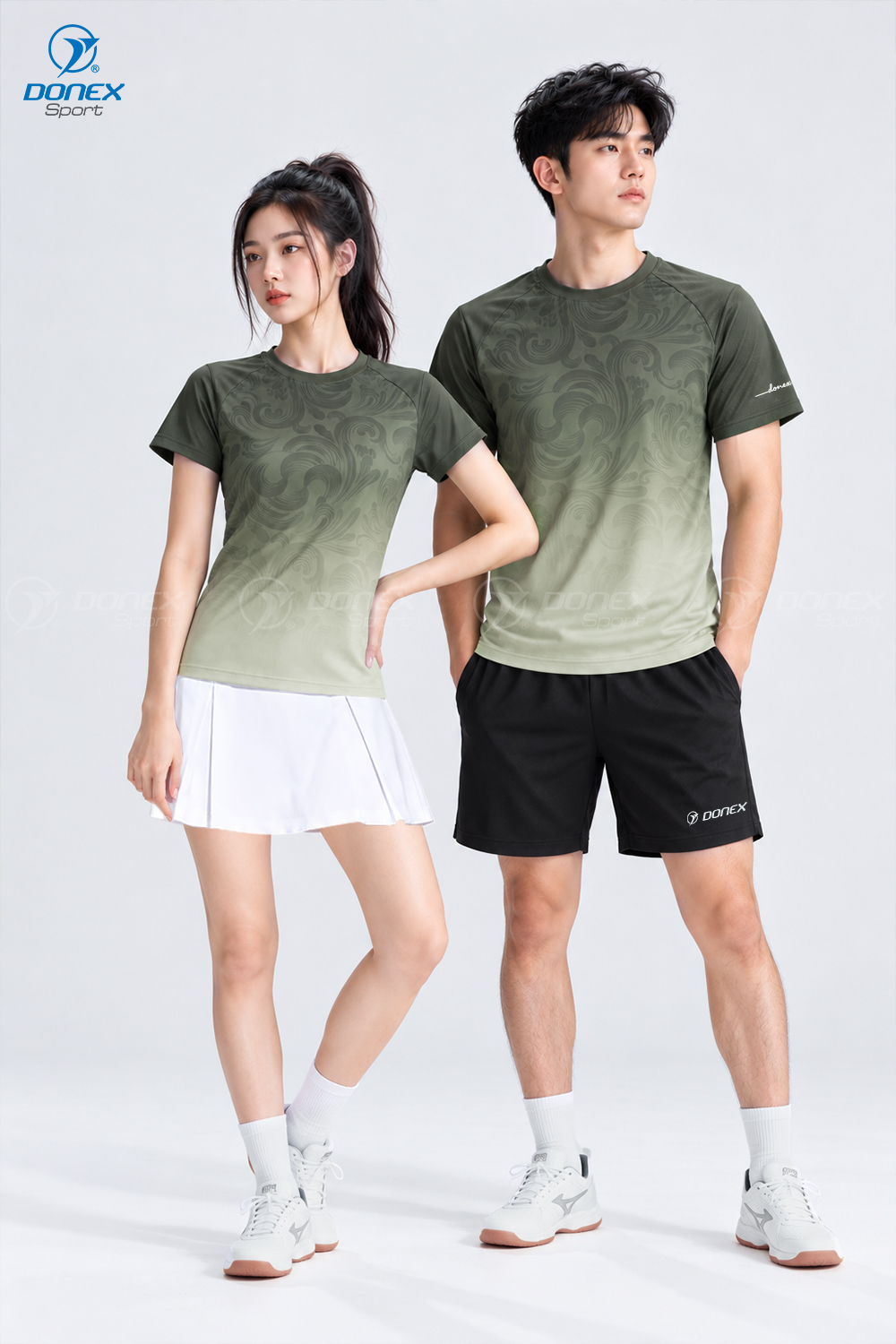 Áo thể thao nam MC-9170-26 Xanh rêu