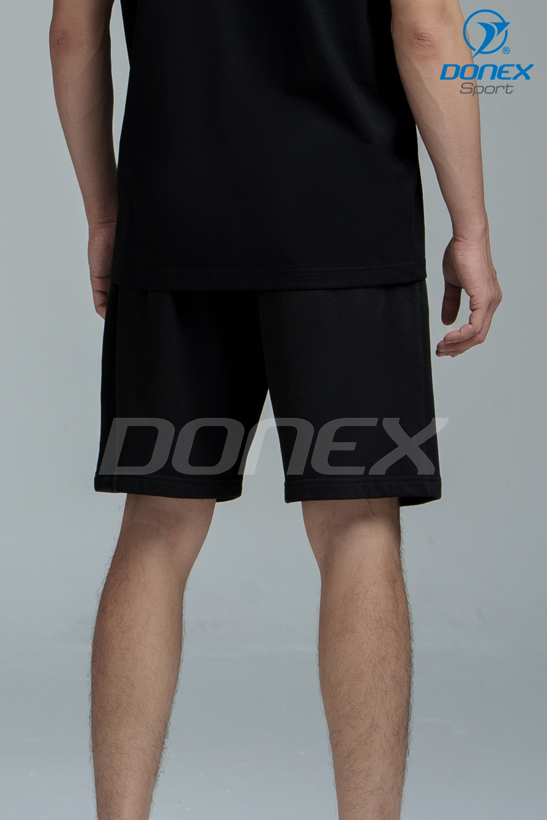 Quần thể thao nam MSC-2038 Đen phối trắng