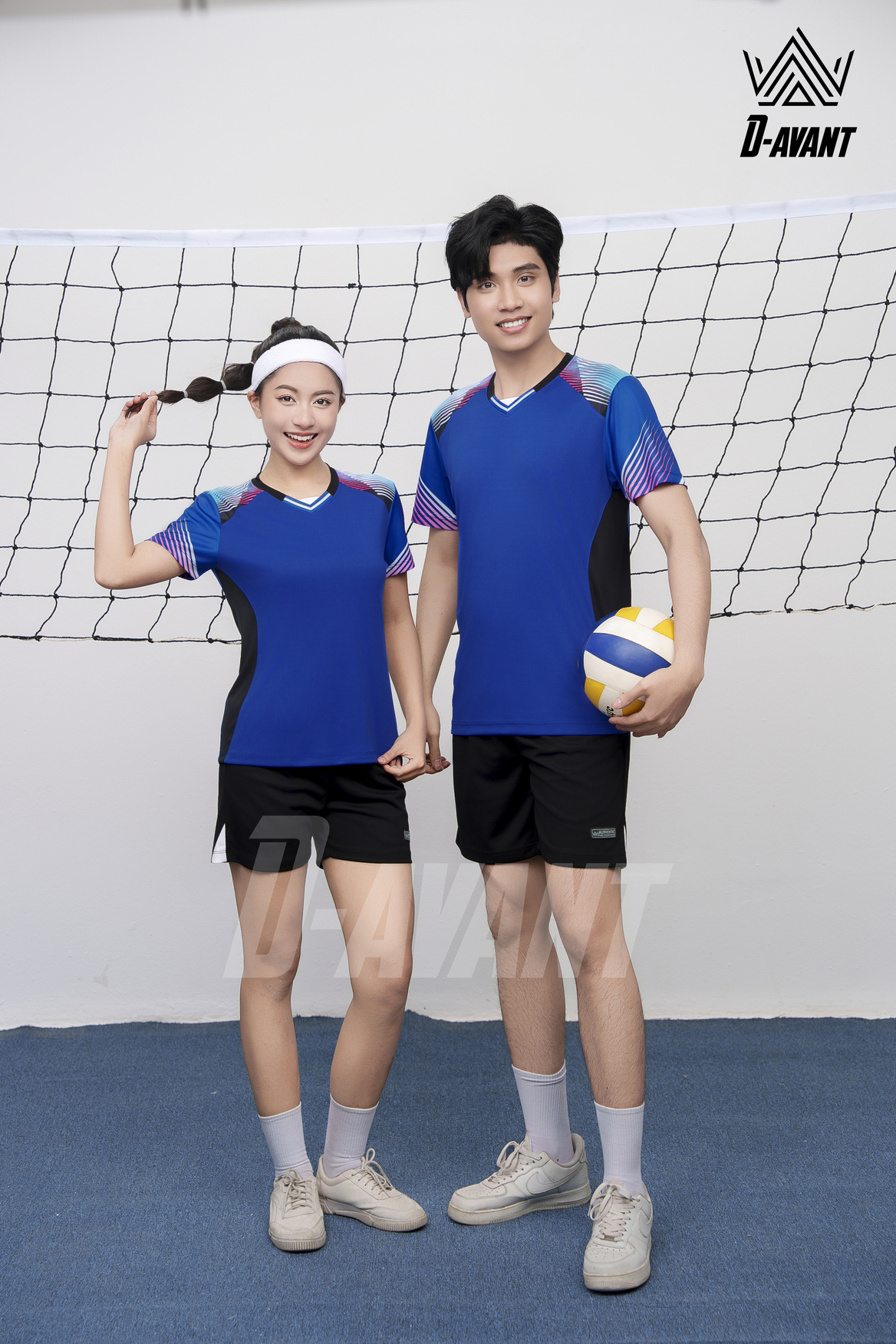 Áo thể thao nam MC-9141 Xanh bích phối đen