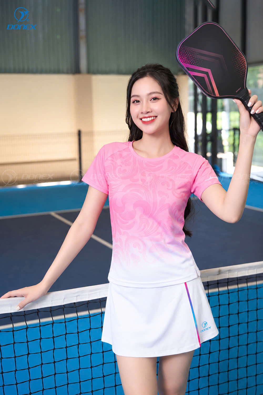 Áo thể thao nữ AC-3870-11 Hồng