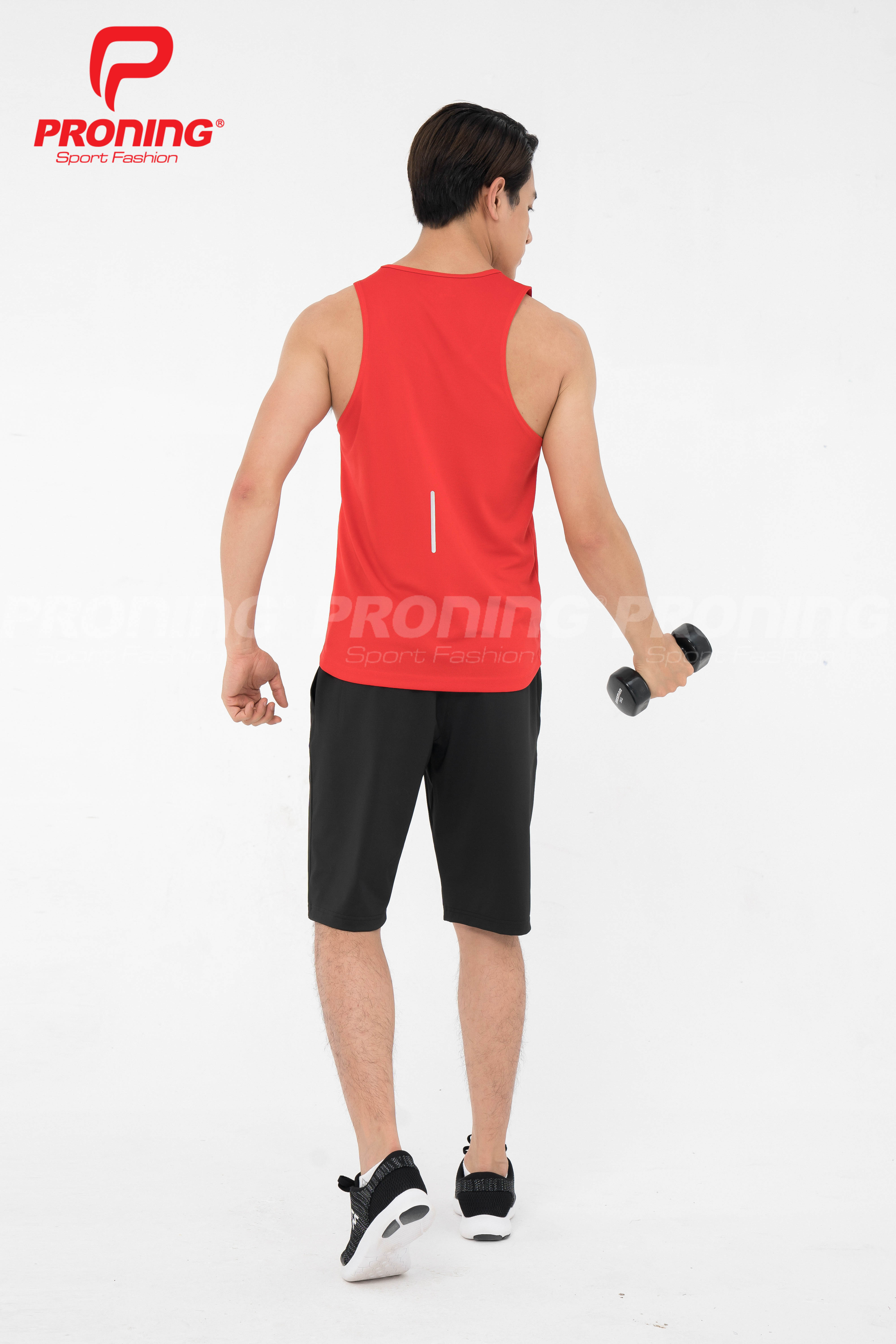 Áo thể thao nam MC-9005-07-18 Đỏ phối ghi