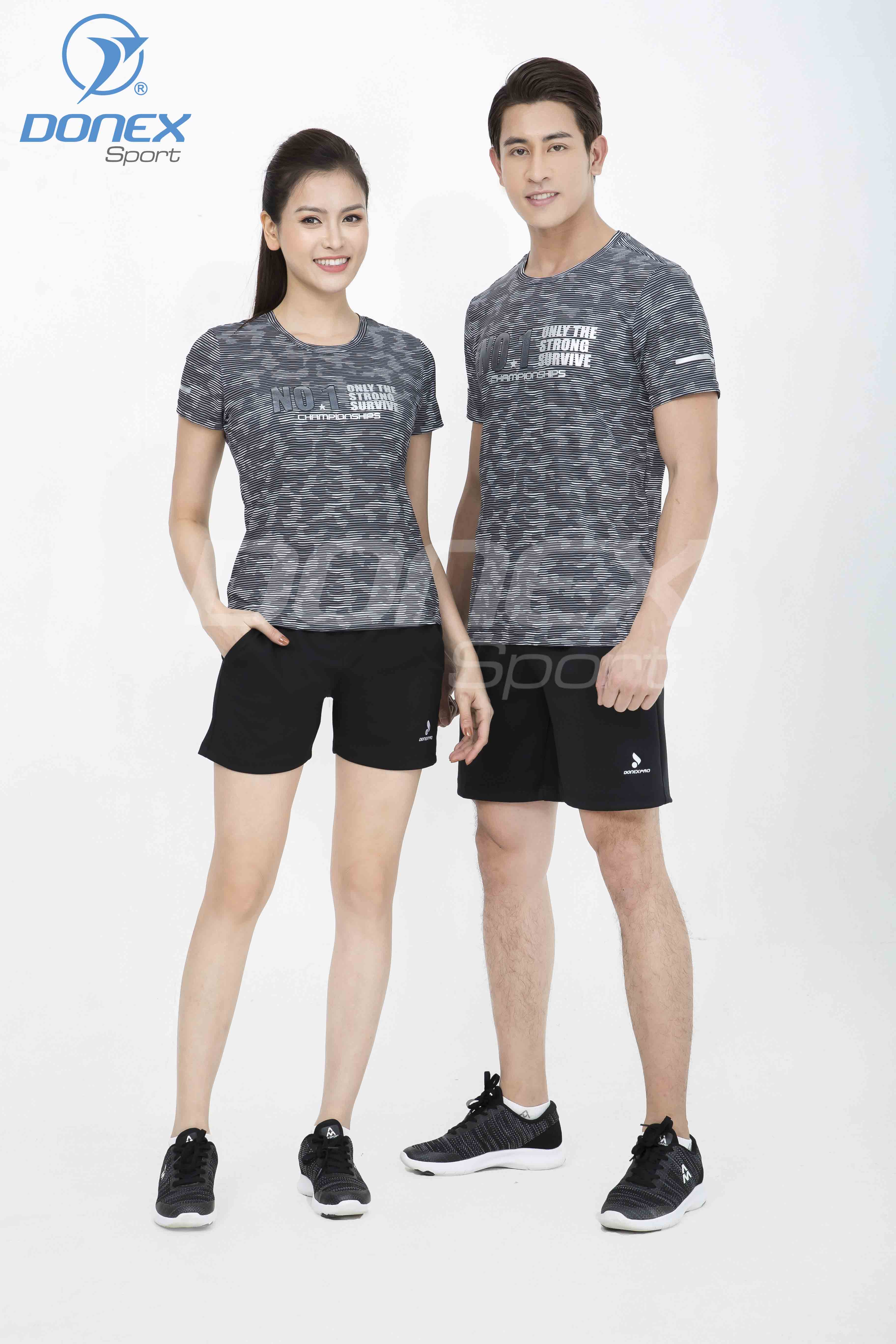 Áo thể thao nam MC-9050-23 Sọc ngang