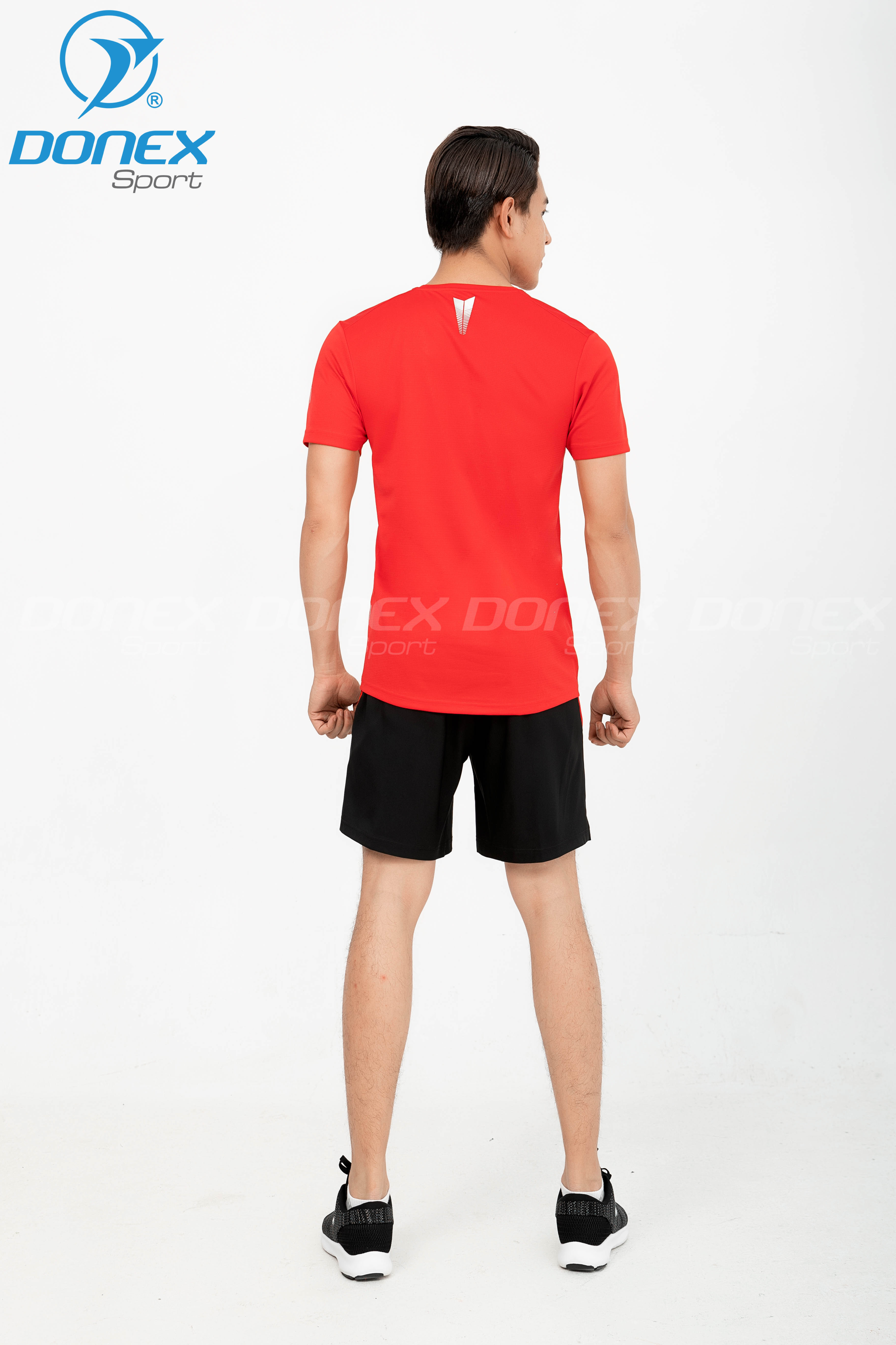 Áo thể thao nam MC-9064-07-18 Đỏ in ghi