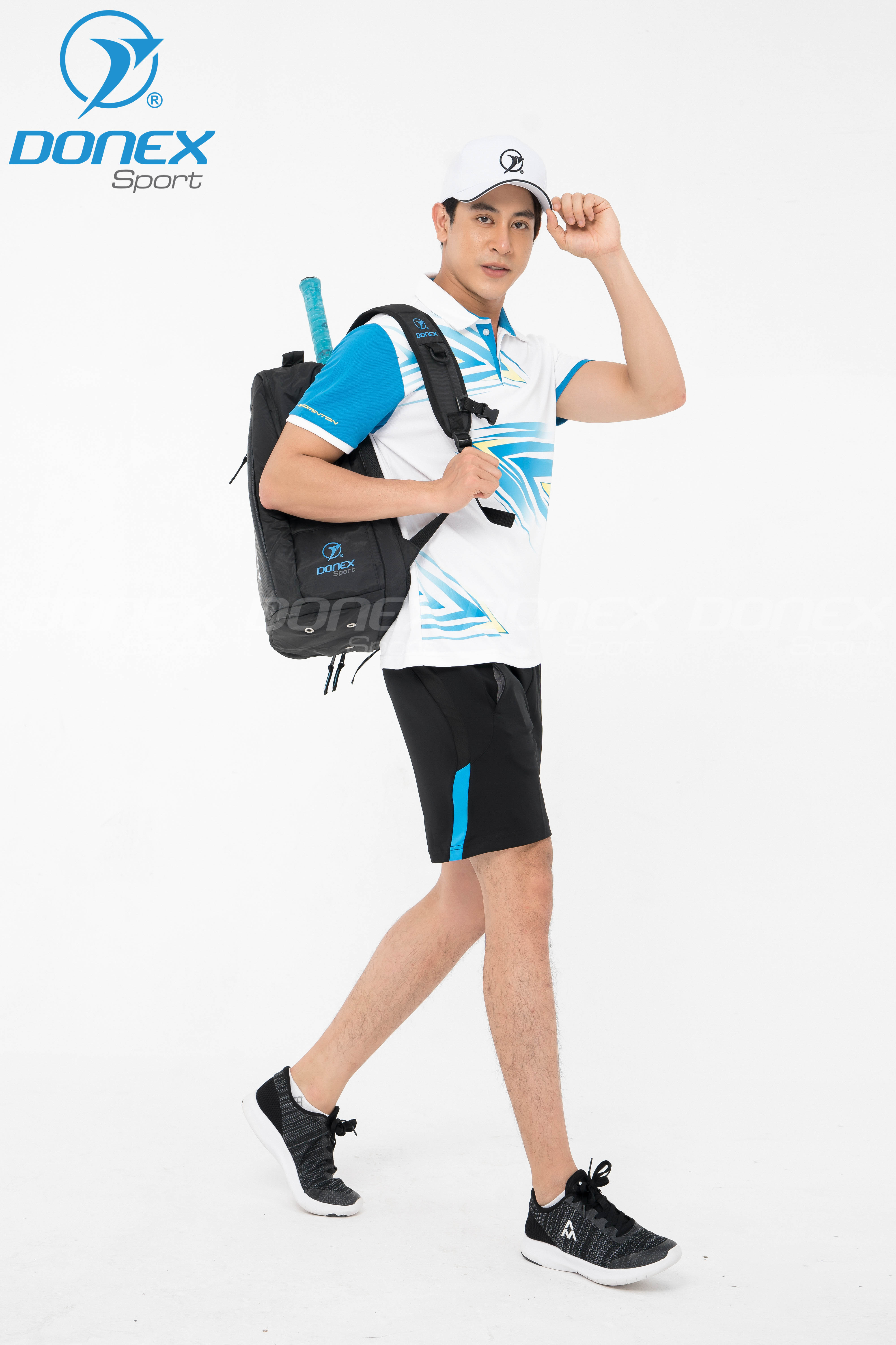 Balo đựng vợt DONEX BB-1601 Đen phối xanh copan