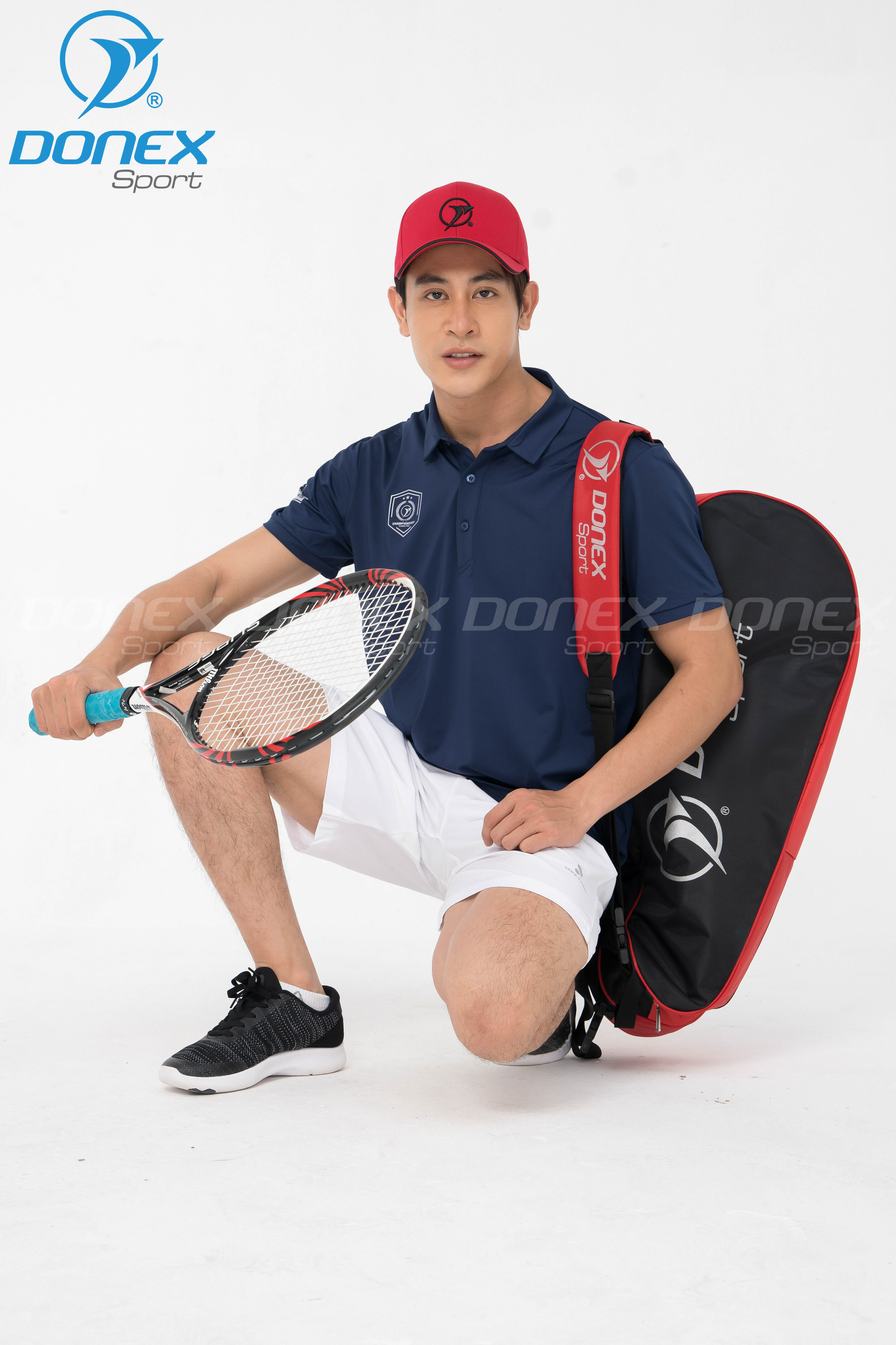 Túi đựng vợt 3 ngăn BT-1001 Đen phối đỏ